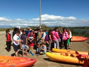 Kayak al delta de l'ebre